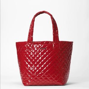 MZ Wallace Medium Metro Tote Deluxe Rouge Lacquer NWOT